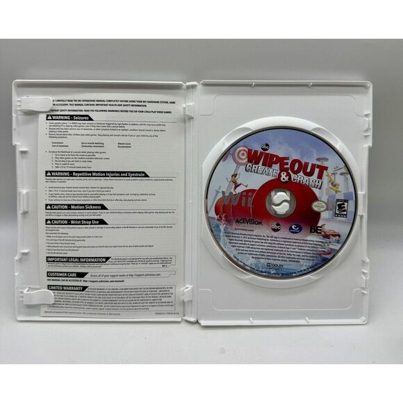 wipeout: Create & Crash (Nintendo Wii U, 2013) Tested Works - Picture 3 of 3